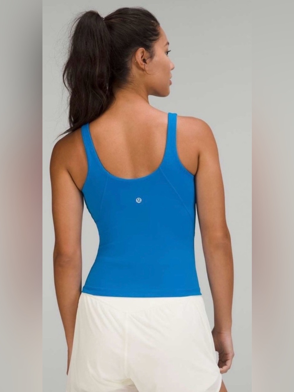 lululemon Align Waist Length Blue Athletic Tank Top - Picture 2 of 6